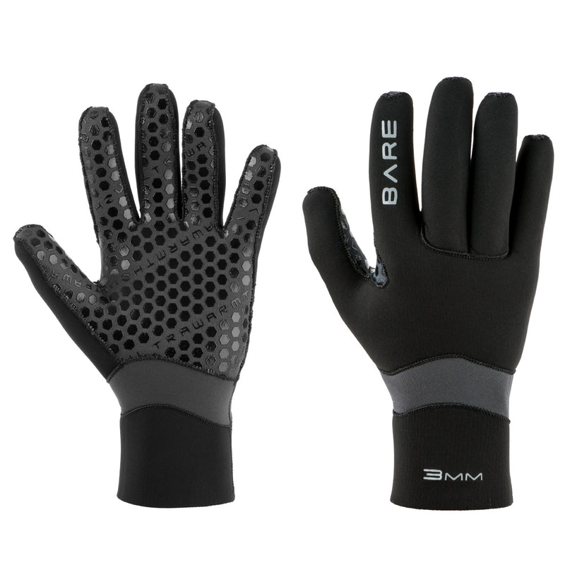 3MM ULTRAWARMTH GLOVES - BLK-Scuba Schools of America