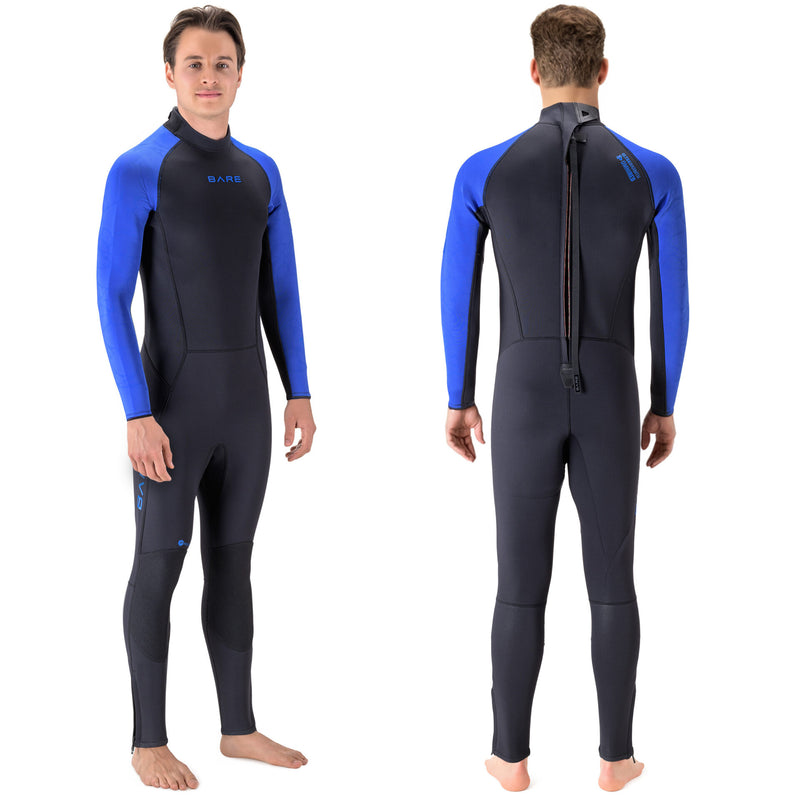 3mm Velocity Ultra 2.0 Full Wetsuit, Thermal Suit for Diving and Snorkeling-Scuba Schools of America