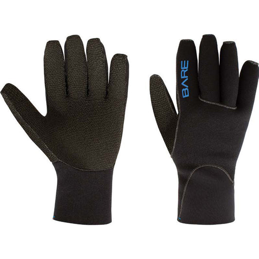 3MM K PALM GLOVE - BLK