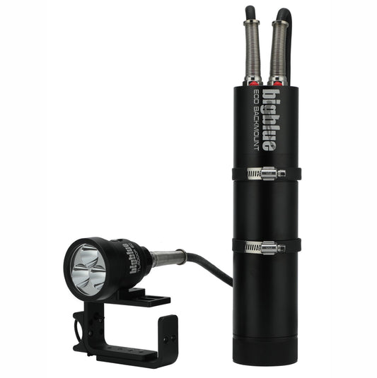 4000 Lumen Tech Light Backmount EOD, High CRI Focused Beam for Technical Overhead Environments-Scuba Schools of America