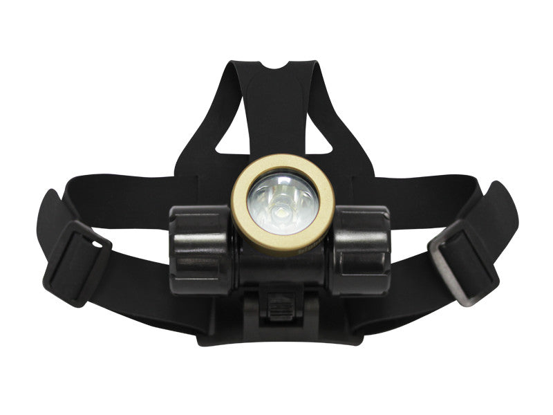450 Lumen Narrow Beam Head Light, Hands Free Underwater Spotlight, Scuba Night Diving Gear-Scuba Schools of America