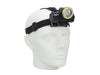 450 Lumen Narrow Beam Head Light, Hands Free Underwater Spotlight, Scuba Night Diving Gear-Scuba Schools of America
