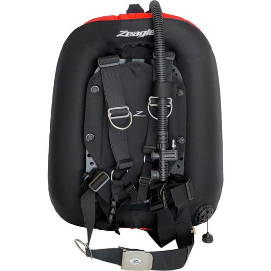 Zeagle Stainless Backplate & Donut Wing – 40 lb Modular Buoyancy  Product Photo