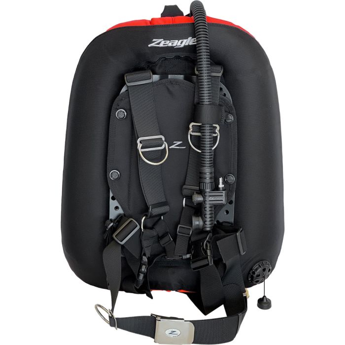 Zeagle Stainless Backplate & Donut Wing – 40 lb Modular Buoyancy  Product Photo