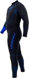5mm Men's Quantum Stretch Full Suit Blue-Scuba Schools of America