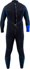 5mm Men's Quantum Stretch Full Suit Blue-Scuba Schools of America