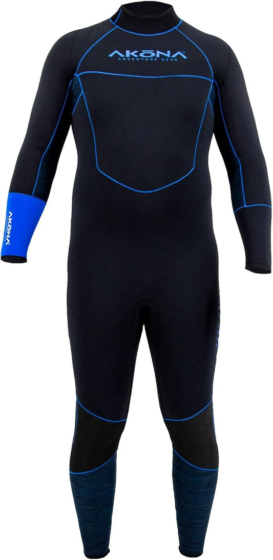 5mm Men's Quantum Stretch Full Suit Blue
