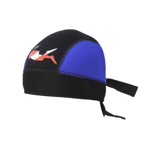 Neoprene Bandanna Cap with Diver Image