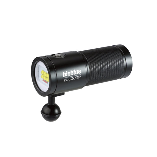 6200 Lumen Video Light, Wide Beam Underwater Illumination, Technical Dive Lighting Accessory-Scuba Schools of America