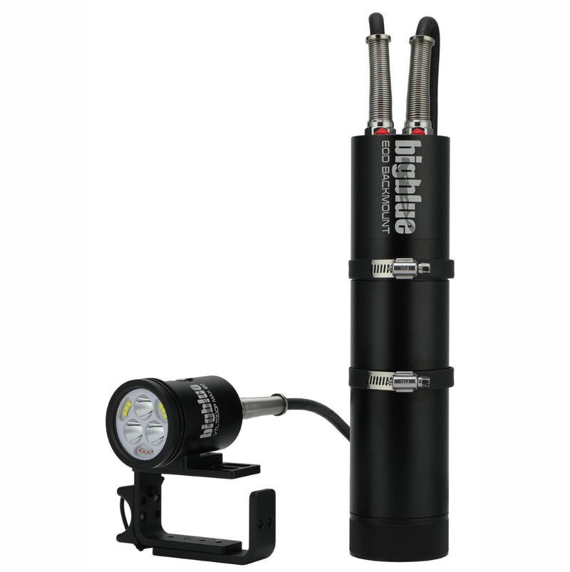 7000 Lumen Dual Beam Video and Tech Light Side Mount EOD, Wide Flood and Spot Beam for Sidemount Divers-Scuba Schools of America