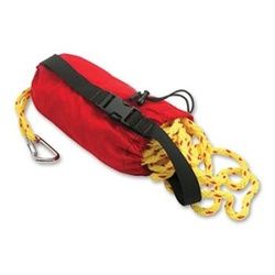 Red Throw Rope Bag – 75ft Deluxe with Carabiner