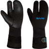 7mm BARE 3-Finger Wetsuit Mitts-Scuba Schools of America