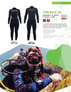 7mm Men's Quantum Stretch Full Suit-Scuba Schools of America