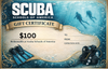 Scuba Schools of America Gift Certificates