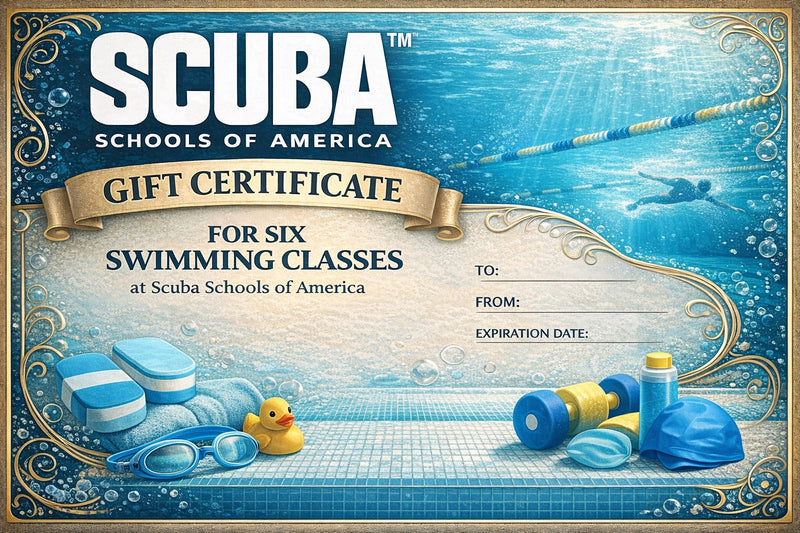 Scuba Schools of America Gift Certificates