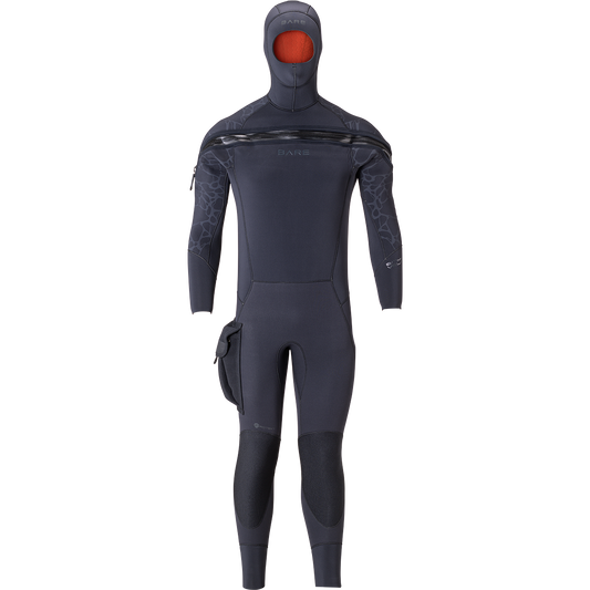8/7mm Velocity Ultra 2.0 Semi-Dry Suit, Thermal Suit for Diving and Snorkeling-Scuba Schools of America