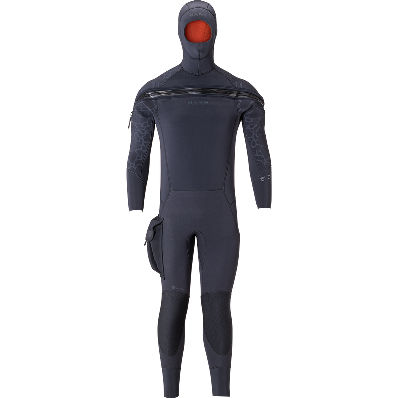 8/7mm Velocity Ultra 2.0 Semi-Dry Suit, Thermal Suit for Diving and Snorkeling-Scuba Schools of America