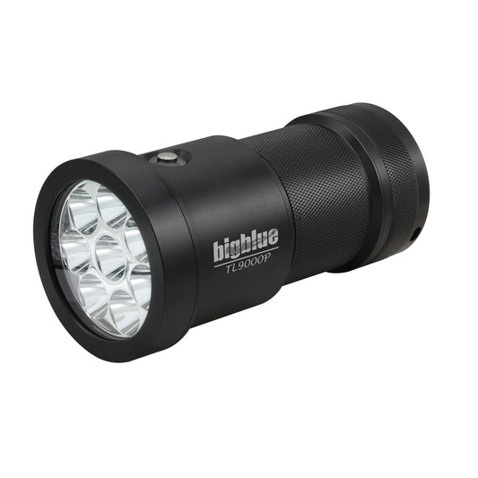 9000 Lumen Narrow Beam Tech Light, Powerful Long Range Illumination for Wreck and Cave Divers-Scuba Schools of America