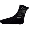 2mm Tall Sock with Printed Traction Sole
