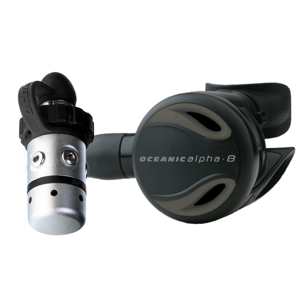 Oceanic Alpha 8 Regulator + SP5 First Stage (Yoke) – Reliable Entry-Level Regulator Product Photo