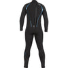 5MM REACTIVE MENS WETSUIT FULL - BLK, BLU