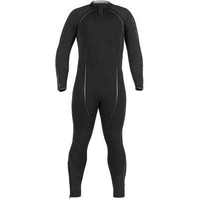 7MM REACTIVE MENS WETSUIT FULL - BLK, BLU