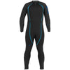 7MM REACTIVE MENS WETSUIT FULL - BLK, BLU