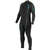 7MM REACTIVE MENS WETSUIT FULL - BLK, BLU