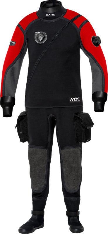 SENTRY TECH DRY - MADE TO ORDER - RED, BLK, BLU Men's Drysuit