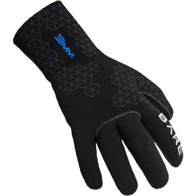 3MM S-FLEX GLOVE - BLK