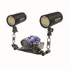 60000 Lumen Warm White Video Light, Extreme Underwater Illumination, Professional Scuba Filming Gear