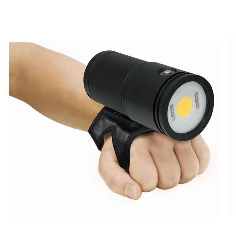 4000 Lumen Video Light, Wide Beam Underwater Illumination, Technical Dive Lighting Accessory