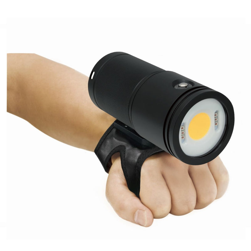 11000 Lumen Video Light, Wide Beam Underwater Illumination, Scuba Photography and Filming Gear