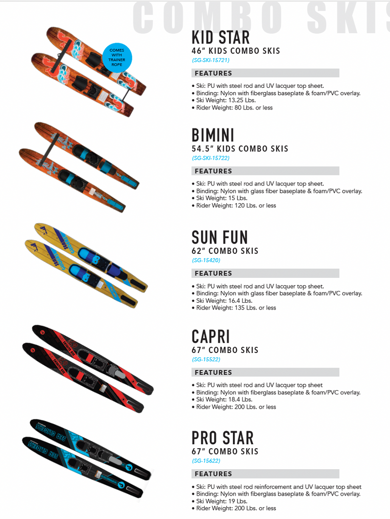 Combo Skis