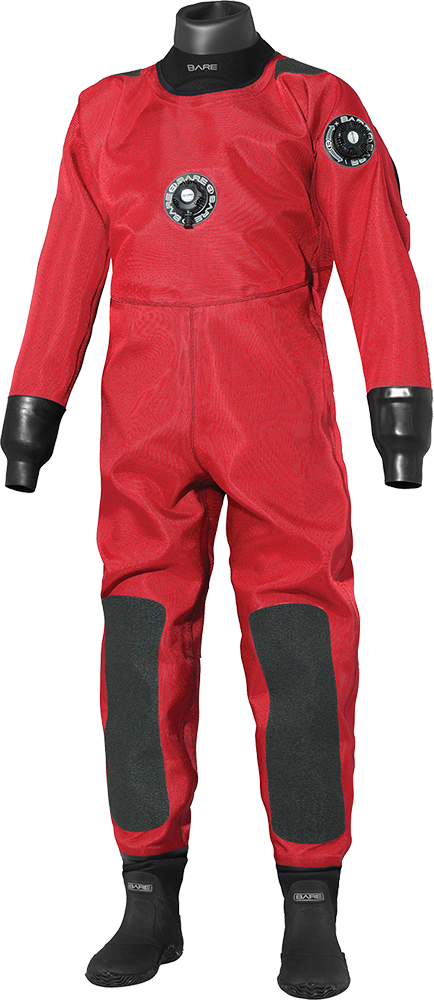 TRILAM COMMERCIAL HD PRO DRY + METAL ZIPPER - Professional Suit - BLK, RED