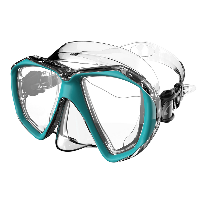 Oceanic Duo Mask – Dual-Lens Scuba Diving Mask Product Photo