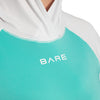 ECLIPS HOODED RASHGUARD, WOMEN'S - AQU
