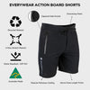 Sharkskin EveryWear Action Board Shorts (Women's)