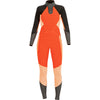 7MM EVOKE WOMENS WETSUIT FULL - BLK, AQU
