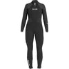 7MM EVOKE WOMENS WETSUIT FULL - BLK, AQU