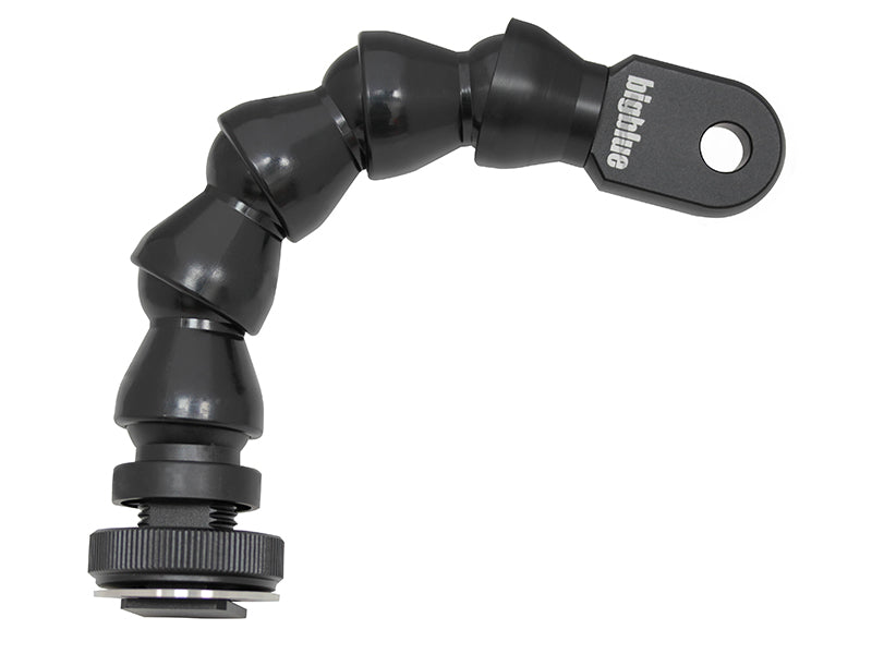 Flexible-Arm Hot Shoe/YS, Adjustable Positioning Arm for Underwater Photo and Video Accessories