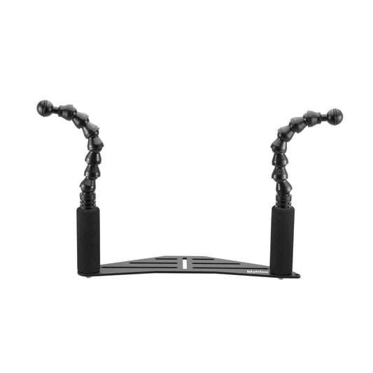 XL Camera Tray with Flexi Arms, Wide Stabilizing Tray for Photo and Video Rigs