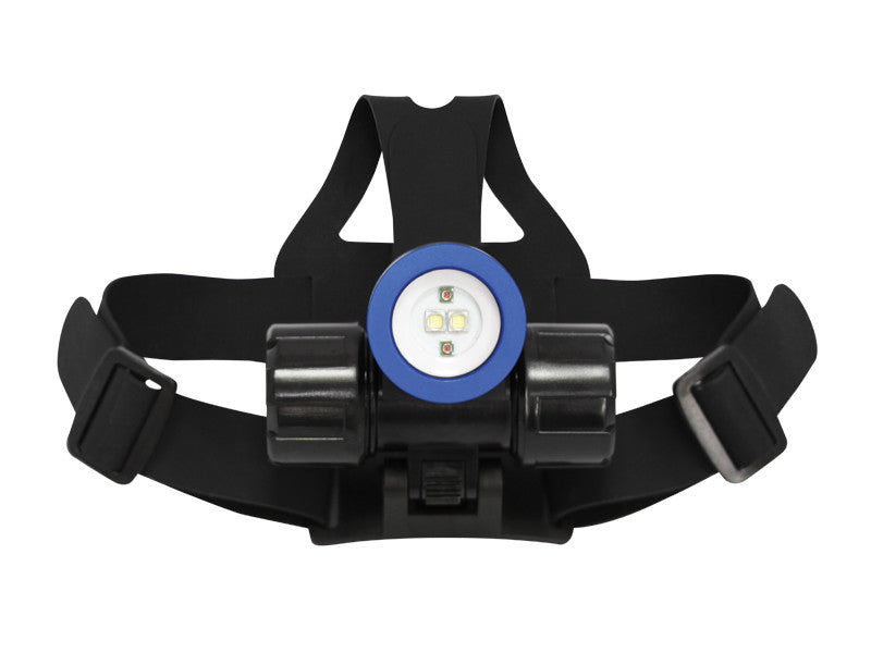 1000 Lumen Extra Wide Beam Head Light, Adjustable Hands Free Illumination for Underwater Use