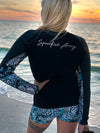 Blue Octo Scuba Jacket