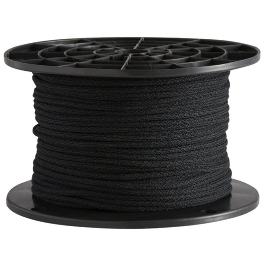 Innovate Scuba Concepts black braided rope spool for scuba diving and underwater navigation