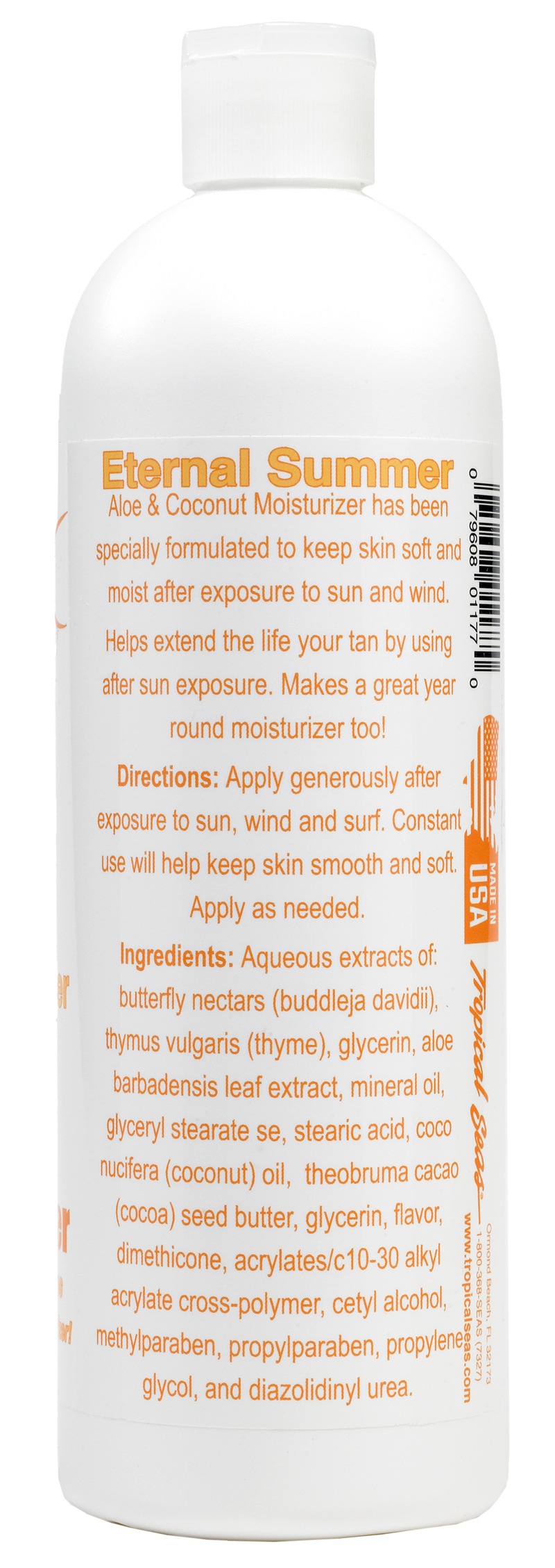 ALOE VERA LOTION TAN EXTENDER MAND VANILLA 16 OZ