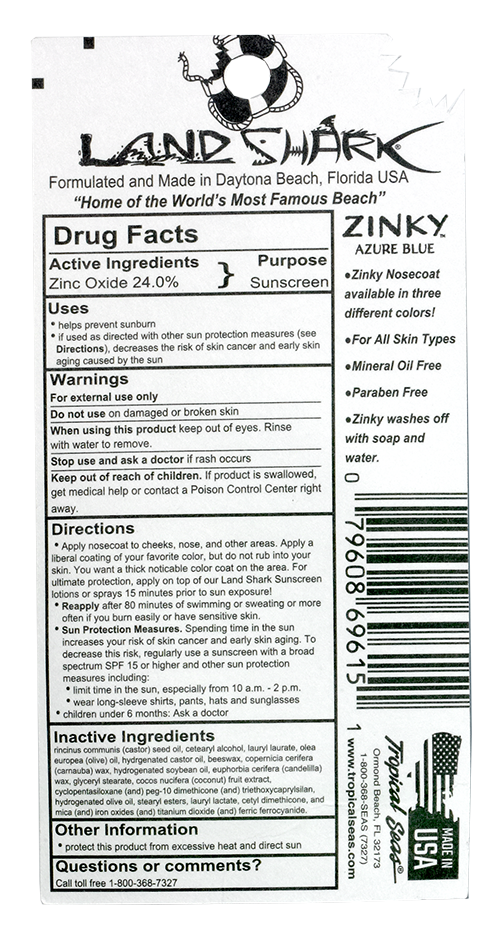 ZINKY SPF 36 AZURE COLORED NOSE COAT