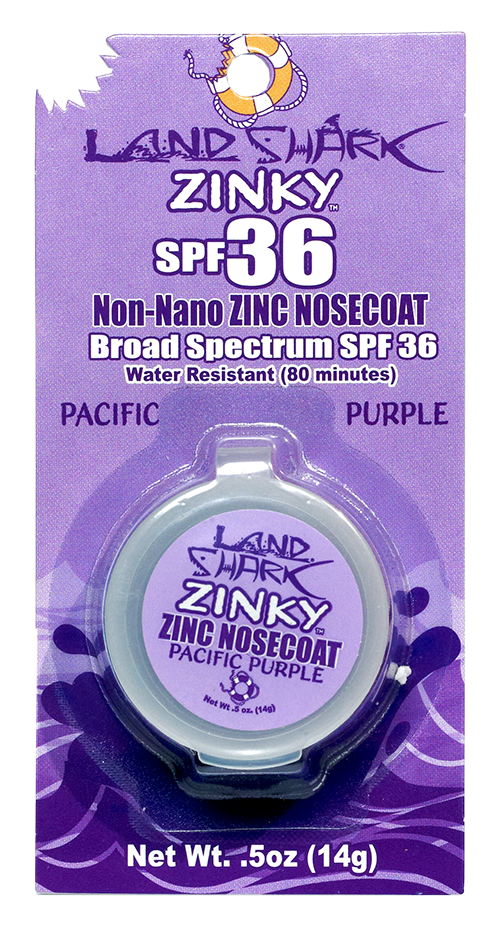 ZINKY SPF 36 PACIFIC PURPLE COLORED NOSE COAT