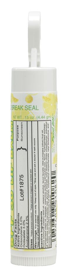LEMONADE LIP BALM SPF 30 SAFETY SEALED