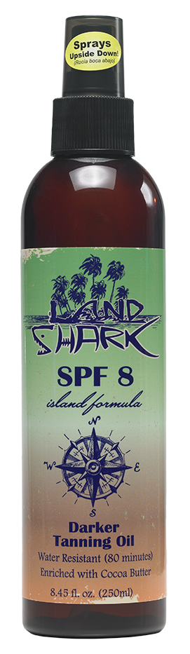 SPF 8 OIL DARKER TANNING OIL W/ SPRAYER